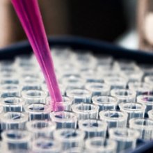 test tubes being filled